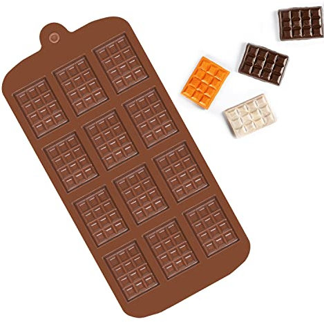 Hotype Stampi per Cioccolatini, Stampi in Silicone per Cioccolato Antiaderenti, Stampi per Dolci da Cucina, Adatto per Cioccolato Fatto a Mano, Dolci e Caramelle, Fai-da-te