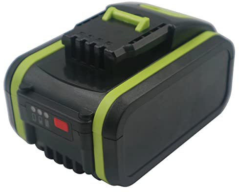 Compatible with Worx 20 Volt Battery Lithium ion 4.0Ah 4000mAh Perfectly Replacement Batteries 20V Cordless Drills Chainsaws Reciprocating Saws Circular Saws Power Tools Battery