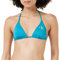Calvin Klein Damen Bikinitop Triangel Gepolstert, Blau (Clear Turquoise), M