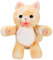 Little Live Pets Cozy Dozys Ginger The Pet Cat Toy, Interactive Plush Electronic Cat with 25+ Sounds, Soft Bedtime Kitty Toys for Kids of Ages 4+