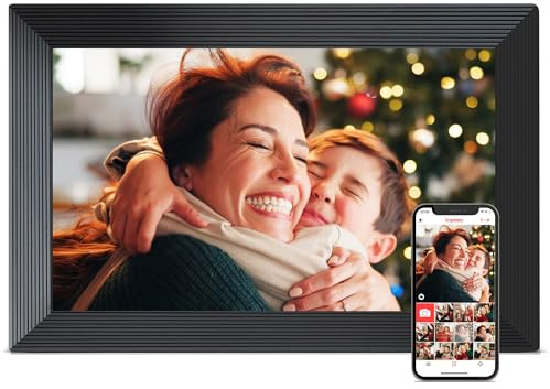 Digital Picture Frame, Frameo WiFi 10.1 Inch 1280*800IPS HD Touch Screen Digital Photo Frame, 32GB Memory, Auto-Rotate, Share Picture Video, Birthday Gifts for Women, Gifts for Mom, Dad, Wedding Gifts
