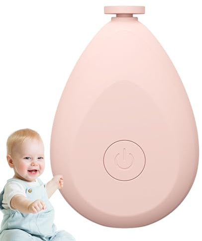 Lima de Uñas Eléctrica Bebé,Cortauñas para bebés con 4 cabezales de