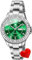 OLEVS Damen-Armbanduhr luxuriös Kristall Diamant formeller Edelstahl wasserdicht analog Quarz Datum leuchtende Uhr