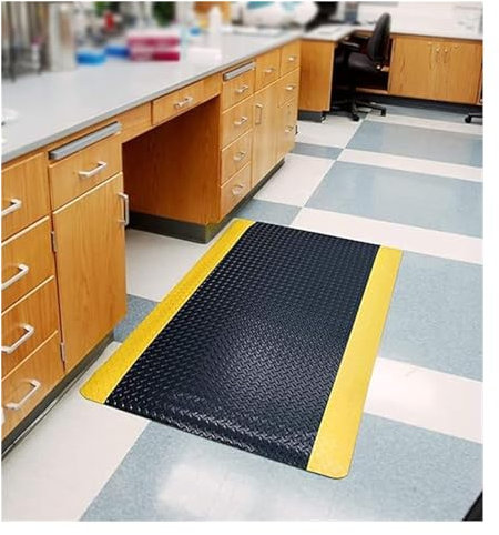 Anti-Ermüdungsmatten – 20 mm dicke Polstermatten für die Arbeit, hohe Belastbarkeit, Körperdruckverteilung, kältebeständig, rutschfest für Fabriken und Lager