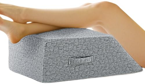 Cuscino Per Elevazione Gambe, Cuscino A Per Dormire, Supporto Ergonomico Ginocchia Piedi Fianchi Schiena Caviglie per Riposo Relax Nanna Lettura Casa