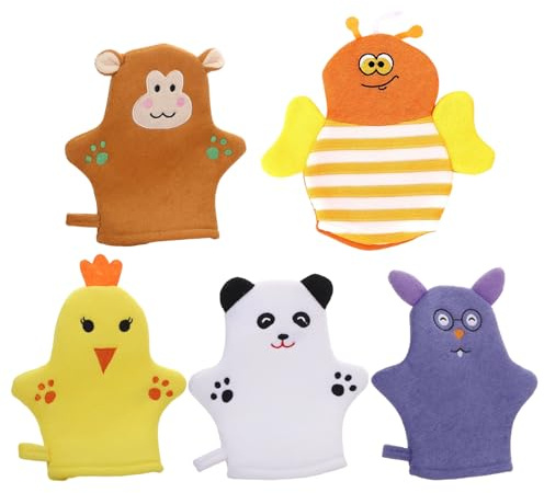Gants de bain, réutilisables, ergonomiques et antidérapants, gants de douche, pour adultes, cuisine, salle de bain, maison, intérieur garçon et fille