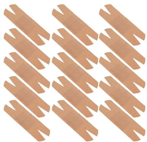 IWOWHERO Paquete de 3 Protector de Dedos X Forma Elástico Transpirable Vendas para Heridas Alta Elasticidad Paquete Portátil para Cuidado Diario y Deporte Unidades