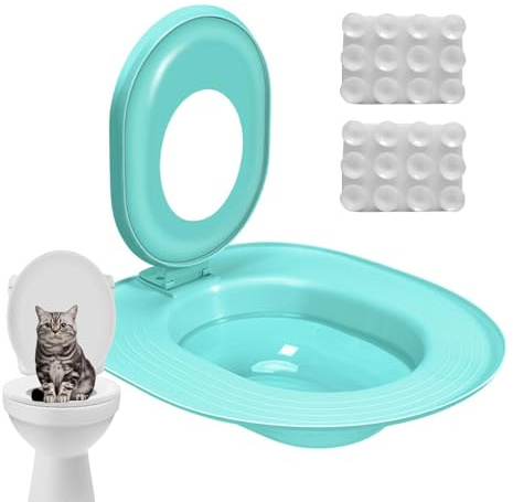Entrenador De Inodoro Para Gatos Entrenador Orinal Asiento Urinario Entrena
