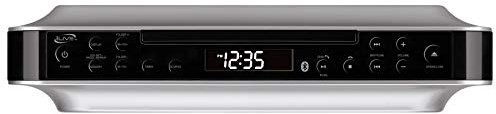 iLive Bluetooth Under Cabinet Radio (FM) CD Player and MP3 Player, Bluetooth, USB, AUX in, MP3, CD, Music System with Kitchen Timer, Digital Clock, with Remote Control IKBC384SMP3U