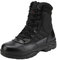 NORTIV 8 Herren Militärische Taktische Arbeitsstiefel Security Einsatzstiefel Boot Zipper Militär Kampfstiefel Springerstiefel,Size 44,Schwarz T,Trooper