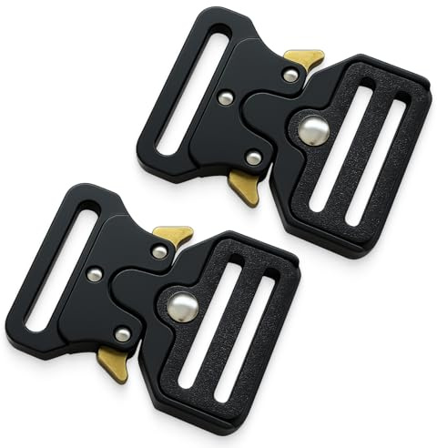 Hawpasy 2PCS Hebilla de cinturón de 40 mm