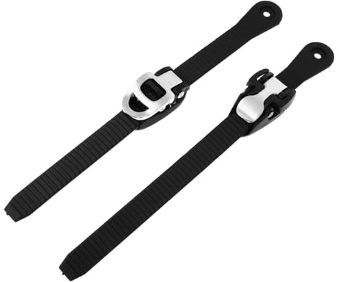 Hohopeti 2Pcs Adjustable Roller Skate Shoes Buckles Skates Straps for Adults Lightweight Replacement for Inline Skating Fastening Comfortable and Portable Accessories