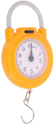UTHCLO Balance à Main Mécanique Portable Crochet de Peson pour Valise, Haute Précision, Performance Stable en Plastique et Métal, Chasse Voyage