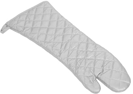 SHINEOFI Guantes Térmicos para Horno de Cocina Extralargos de Algodón Resistentes al Calor, Manoplas Gruesas para Barbacoa y Horneado, Guantes de Seguridad para Altas Temperaturas, Uso