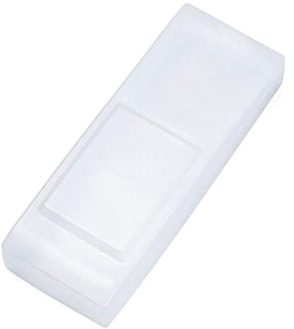Funda Protectora Impermeable de Silicona para Mando a Distancia para TV, Aire Acondicionado, 12x4, 5 cm, Transparente