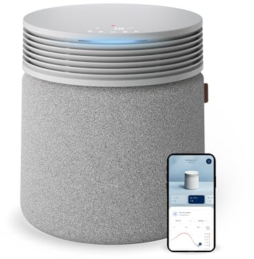 BLUEAIR Air Purifier for Large Rooms & Home - Odor Eliminating Cleans up to 3385 ft², HEPASilent, Smart WiFi, Auto Mode, Doubles as Table, Removes Dust, Smoke, Pet Hair, AHAM Verified, Blue Signature