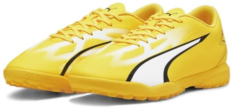 Puma Ultra Play TT, Zapatillas Deportivas Unisex Adulto, Yellow Blaze White Black, 42 EU