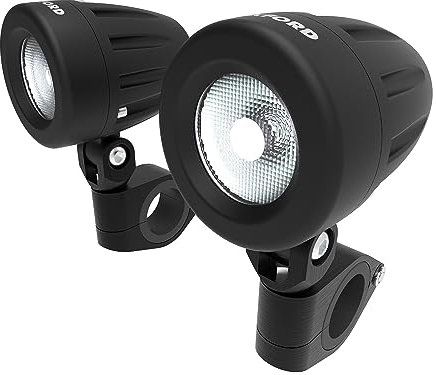 Oxford Auxiliary Lights for Adventure Motorcycles COB LED. Additional Motorbike Headlights. 2300 Lumens.