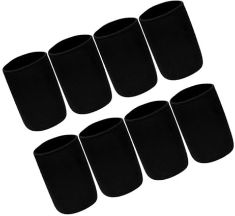 IWOWHERO 8piezas Cubiertas para Tarros De Germinación Unidades Kit De Sistema De Hidropónico Fundas Opacas Cubiertas para Frascos De Protección Solar para Interior