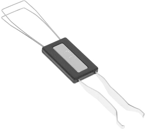 Lurrose Extracteur de Touches en Métal Outil Pince pour Clavier Mécanique, Compatible Plupart des Claviers pour DIY