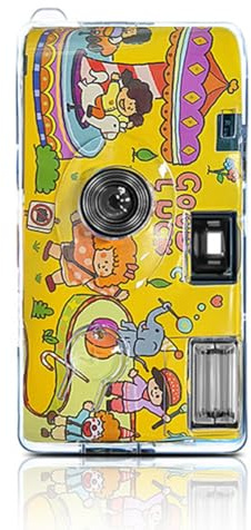 Fangxuee Cámara Desechable de 35 mm con Flash, Cámara de un Solo Uso, ISO 400, Cámara Desechable para Reuniones, Bodas, Viajes, ° 2