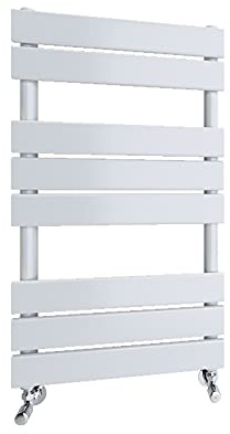 Towel Rail Radiator Flat Panel Designer Central Heating RADs White 800x450mm