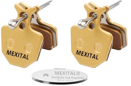 MEXITAL 2 Paires Plaquettes de Frein Vélo à Disque pour Formula ORO Hydraulic K18 K24 Puro Bianco S16-2