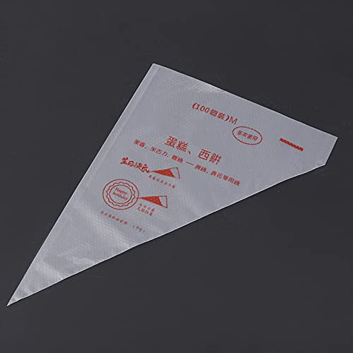 Sacchetti per Tubazioni, Sacchetto per Pasticceria da 100 Pezzi con Design Addensato Torta, Fondente, Cupcake, Soffio, Biscotti (210x210x135cm/82.7x82.7x53.1in)