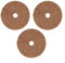 Sistema de soporte de discos de mantillo de coco natural para todo tipo de necesidades de jardinería en interiores y exteriores (20 cm)