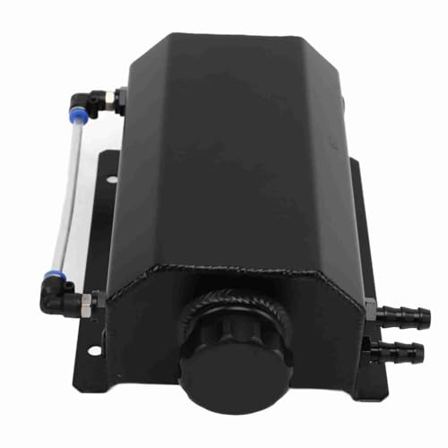 Sorandy Serbatoio di Troppopieno del Liquido Refrigerante Universale in Lega di Alluminio da 2 Litri, Sigillato in Modo Efficiente per la Maggior Parte delle Auto, Adatto per, Adatto per, per,