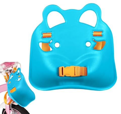 Zunishaone Asiento de Bicicleta para muñecas: Decorativo de Silicona, Silla Linda, Accesorio Divertido para | Perfectamente para Correas de Scooter, Asientos para niños y Juegos de rol.