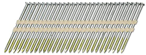 Metabo HPT Framing Nails | 3-1/4 Inch x .131 | Full Round Head | Brite, Basic | Plastic Strip | 1000 Count | 20111SHPT