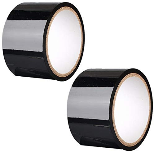 33 ruban adhésif/Rolls.2 pieds de rouleaux Statiques Ruban Rubans Adsorption électrostatique (Noir)