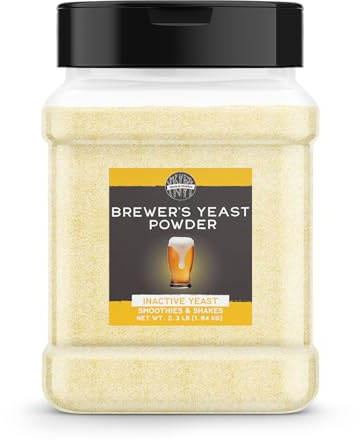 BIRCH & MEADOW Brewer's Yeast, 2.3 lb, Inactive Yeast, Smoothies & Shakes, Supplement