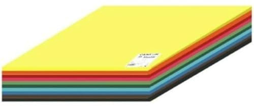 CANSON Iris Vivaldi, färgat papper, DIN A4, 185 g/m², 12 starka färger, 120 ark
