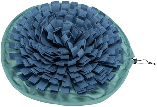 Trixie Snuffle & Seek Bowl, Adjustable Snuffle Mat for Dogs, Interactive Slow Feeder, Level 1 Enrichment Puzzle for Dogs & Cats