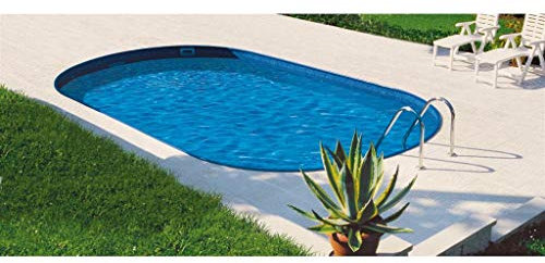 Mountfield AZURO Ibiza V14 - Piscina Ovale con Parete in Acciaio, Senza Sistema di filtraggio, Dimensioni 800 x 416 x 150 cm