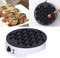 Wakects Elektrische Takoyaki-Maschine 18 Löcher 750 W Non-Stick Küchen Elektrische Maschine zweiseitige Heizung für die Herstellung Japanischer Takoyaki (#2)