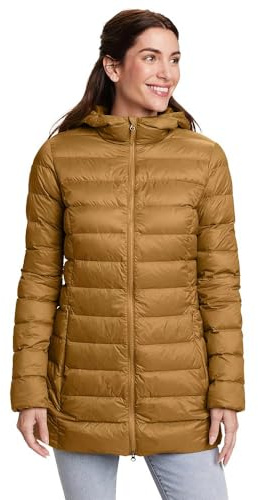 Eddie Bauer Women's CirrusLite Down Parka, Bronze, Small