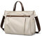 GOLF QUALITY Laptoptasche 15 Zoll Damen, Aktentasche Wasserdicht Messenger Bag, Business Notebook Computer Umhänge Tasche Schultertasche für College Büro Arbeit, Aprikose