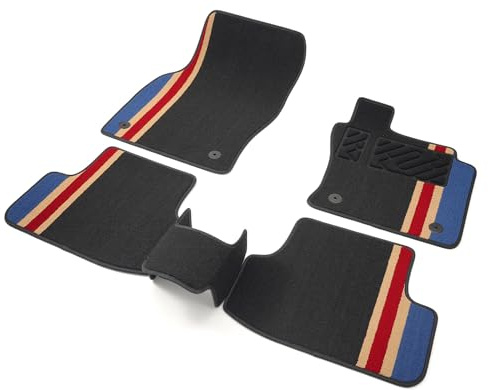 Crokomat Car Mats Fit Volkswagen VW Golf MK8 2020+ Hatchback (Not for Mild Hybrid MHEV), Premium Velour Carpet Floor Mats, Luxury Waterproof Interior Accessories 2021 2022 2023 2024 2025 2026