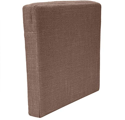 Morbido Cuscino da Meditazione in Lino, Tappetino da Meditazione, Cuscino, Casa per la Meditazione Domestica (Lunghezza 40* Larghezza 40* Altezza 6 cm)
