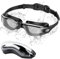 Ambienden Swimming Goggles Adults & Youth - Anti-Fog HD Lens, UV Protection, Waterproof Seal for Training, Beach/Pool - Secure Fit Unisex Goggles Swimming Men & Women-YJ-BK