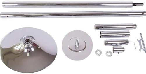 Palo Pole Dance da Ballo Kit for asta da ballo portatile statico rimovibile for spogliarellista professionale sportivo for esercizi, club, feste, pub, casa
