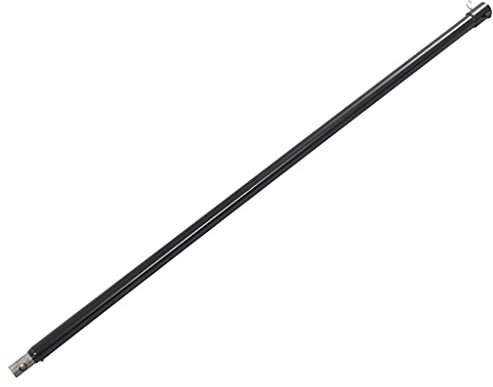 vidaXL Verlängerung Erdbohrer Erdlochbohrer Pfahlbohrer Pfostenbohrer Erdaufbereiter Bohrer Bohrverlängerung Stahl 1m 1,1kg Schwarz
