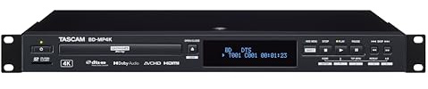 Tascam BD-MP4K Professional-Grade 4K UHD Blu-Ray Player