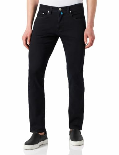 Pierre Cardin Herren 5-Pocket Lyon Tapered Jeans, Blue/Black Used, 42W / 32L