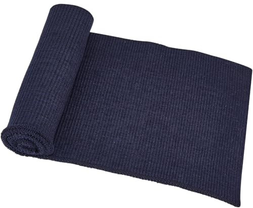 GORGECRAFT Puños de Canalé Elástico de Punto Cintura Suministros de Costura Cuello Bandas para el Cuello Dobladillo Ribete Hecho A Mano Tela Recorte para Mangas Puños Chaqueta Escote Ribete Prendas