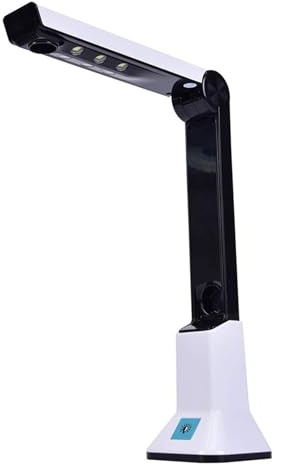 Janasiba Cámara de documentos para profesores, portátil USB Documentos Cámara Escáner con soporte 8MP HD A4 Formato Cam Escáner de fotos