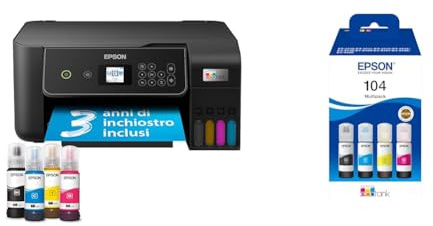 Epson Ecotank ET-2870 Con Multipack aggiuntivo